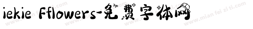 iekie Fflowers字体转换